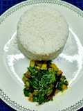 Neem Leaves with Eggplant Stir- Fry