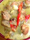 Thai Green Curry Chicken with Winter Melon