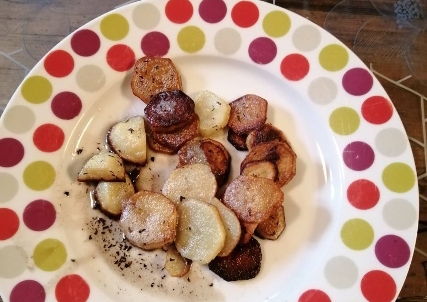 Pommes de terre à l'estragon à la poêle