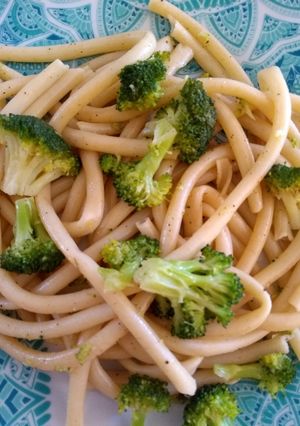 Una foto de Pasta vegetariana