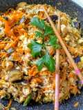 Chow Fan con pollo