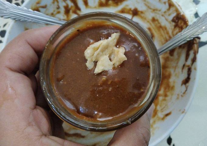 Kek Kopi, Mentega Kacang dan Keju Cheddar Dalam Balang