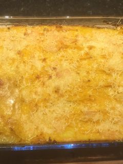 Una foto de Pastel de carne con puré mixto (papa y zapallo)