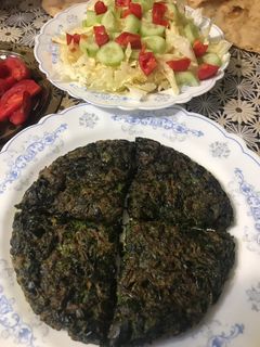 عکسی از دستور كوكوى اسفناج