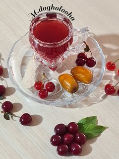 عکسی از دستور 🍀چای آلبالو با دارچین🍀