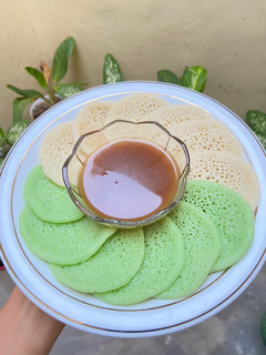 Foto resep Serabi kuah / serabi kinca