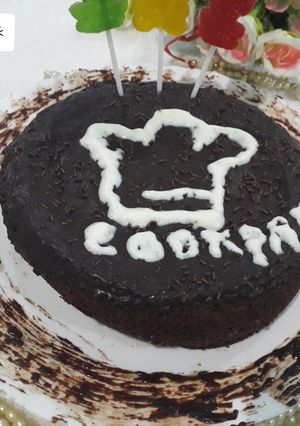 A picture of Oats chocolate cake.