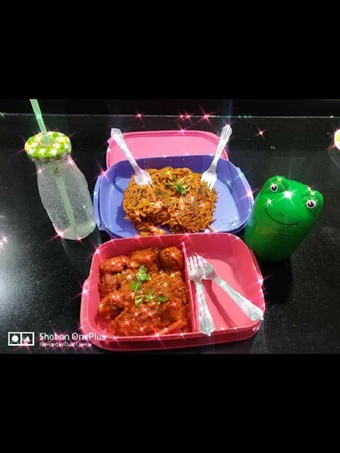 Recipe Veg Manchurian and chow mein the So Delicious You can take Joss in your mouth