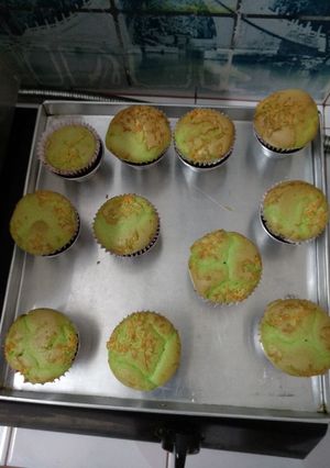 Foto resep Bolu hongkong pandan
