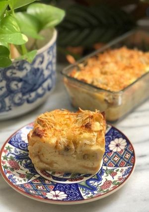 Foto resep Banana Bread Pudding