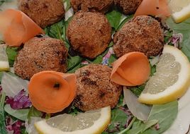 Polpette di Gamberetti e Patate Dolci. Cottura in Friggitrice ad Aria