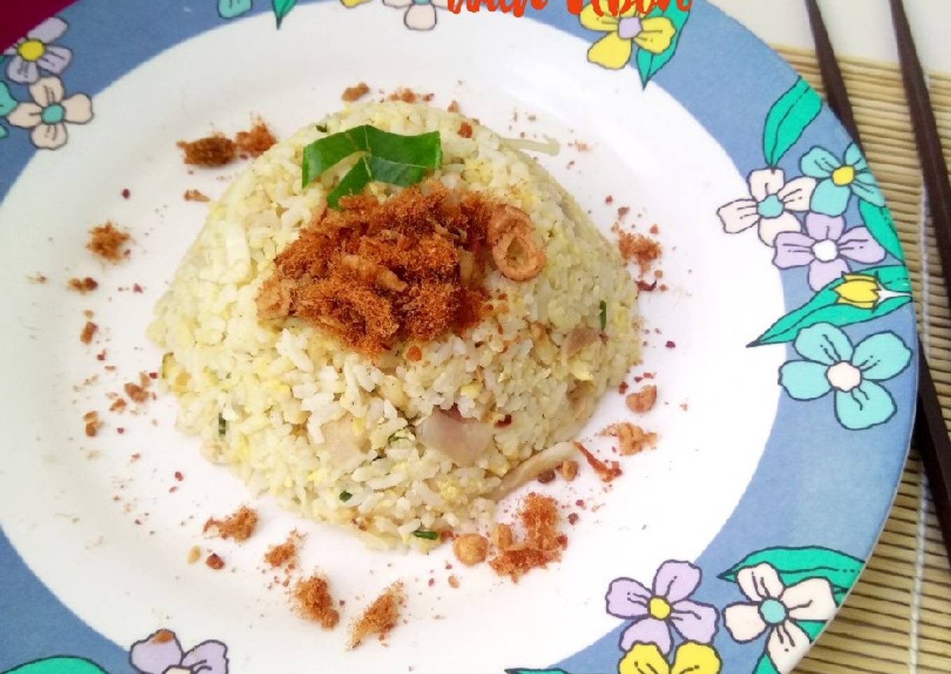 Nasi Goreng Korea with Abon