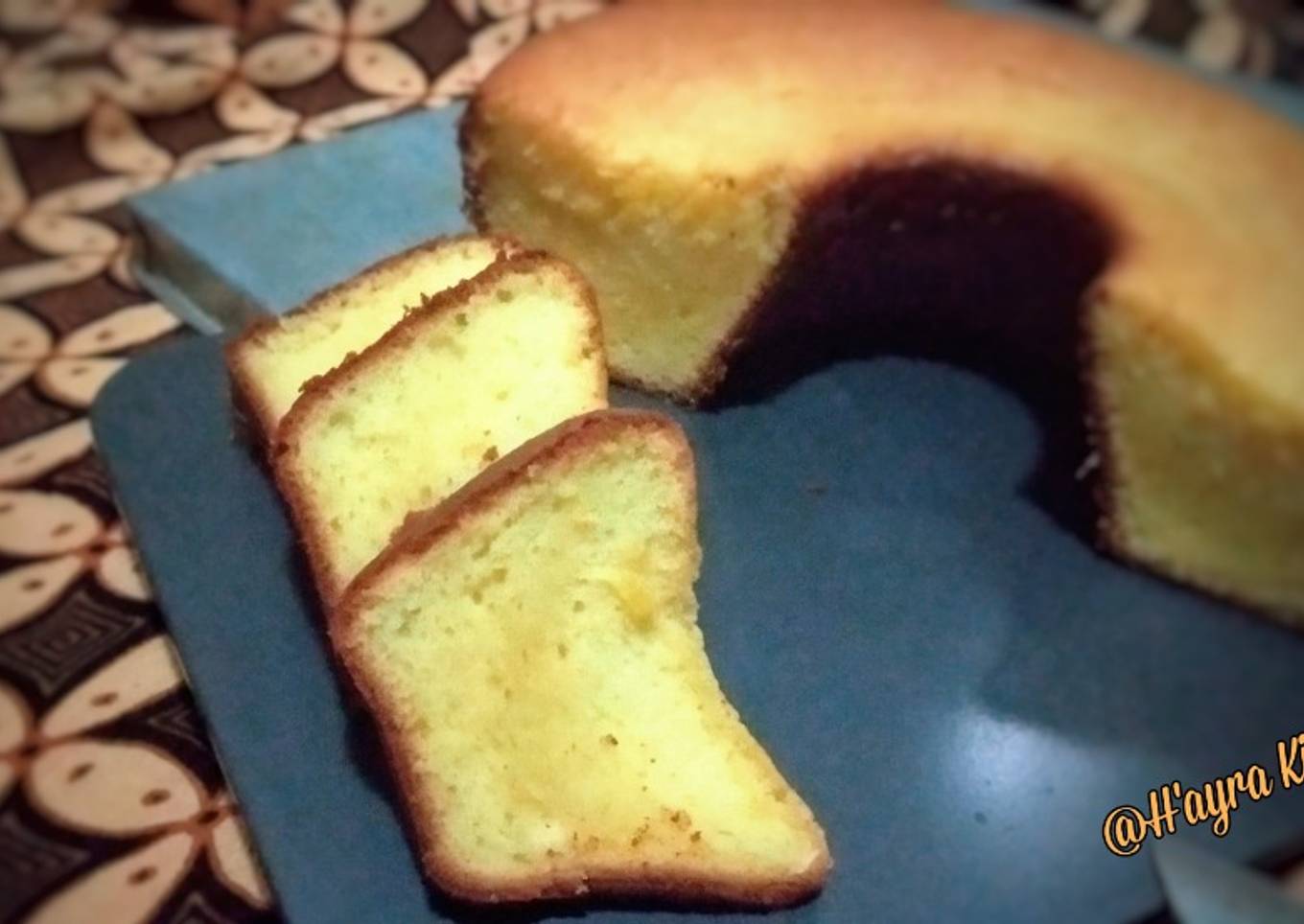 Bolu Tape Jadoel Simple dan Lembut