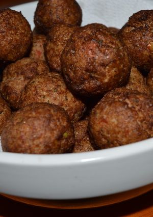 Una foto de Kebbe  frito | Kebbe  mele