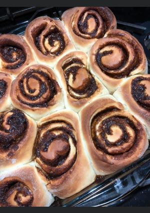 O poză a rețetei Cinnamon rolls.