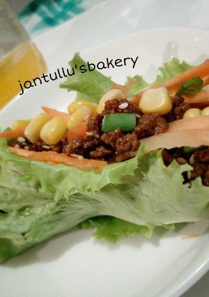 A picture of Beef latus wrap.