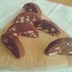 A picture of No Bake Coffee Cookie Roll.