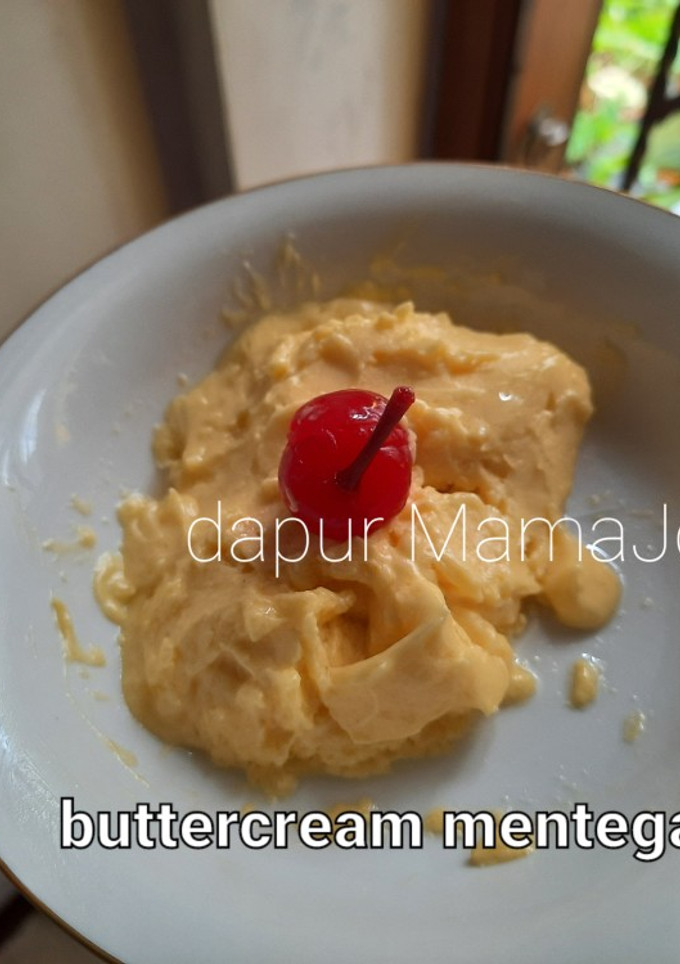 Foto resep Butter cream mentega
