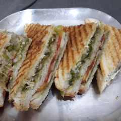 A picture of Veg cheese grilled sandwich.