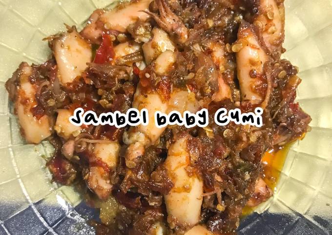 Sambel Baby Cumi