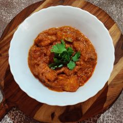 PANEER with TOMATO BASIL SAUCE. A picture of PANEER with TOMATO BASIL SAUCE..