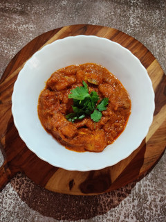 A picture of PANEER with TOMATO BASIL SAUCE..