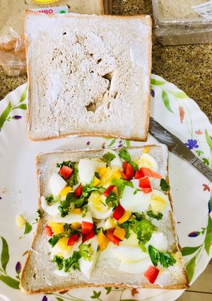 A picture of Yum Egg Sandwich.
