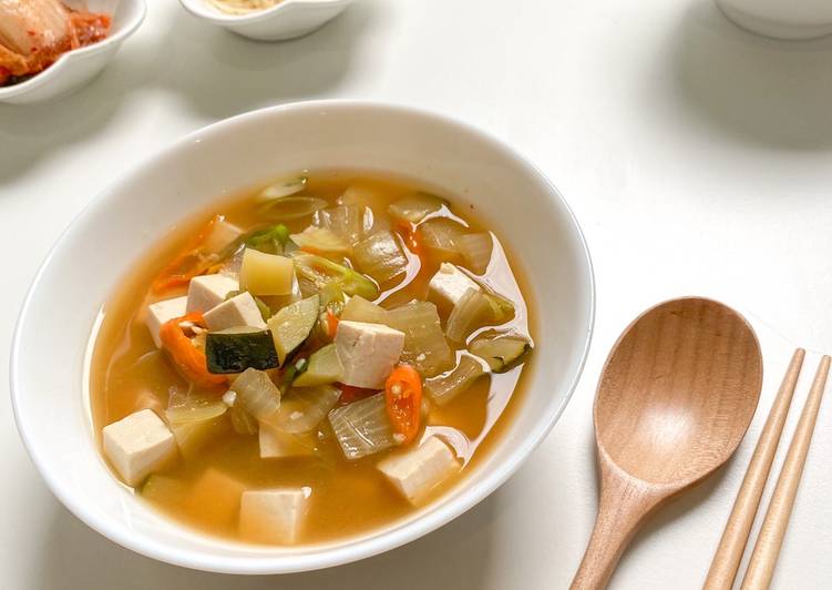 Resep Doenjang Jjigae 되장찌개 | Halal MUI yang Lezat Sekali