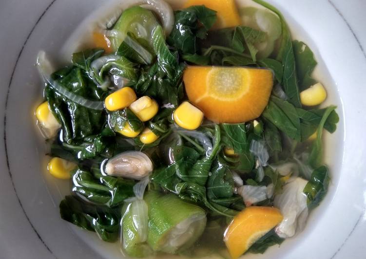 Cara termudah untuk Vegan Makan di DimeSayur Bening Bayam