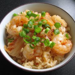 Prawns & Kimchi Takikomi Gohan A picture of Prawns & Kimchi Takikomi Gohan.