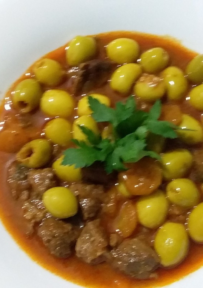 صورة لوصفة طاجين الزيتون