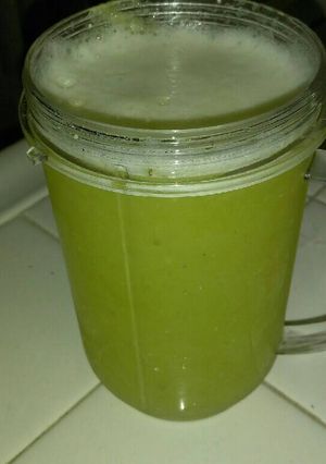 Una foto de Batido verde