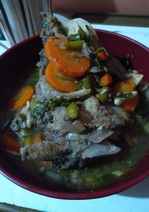 Foto resep Sop sapi janda pedas