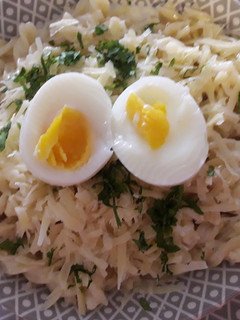 Una foto de Pasta a lo Alfredo