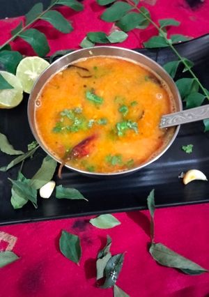 A picture of Gujarati Daal😋.