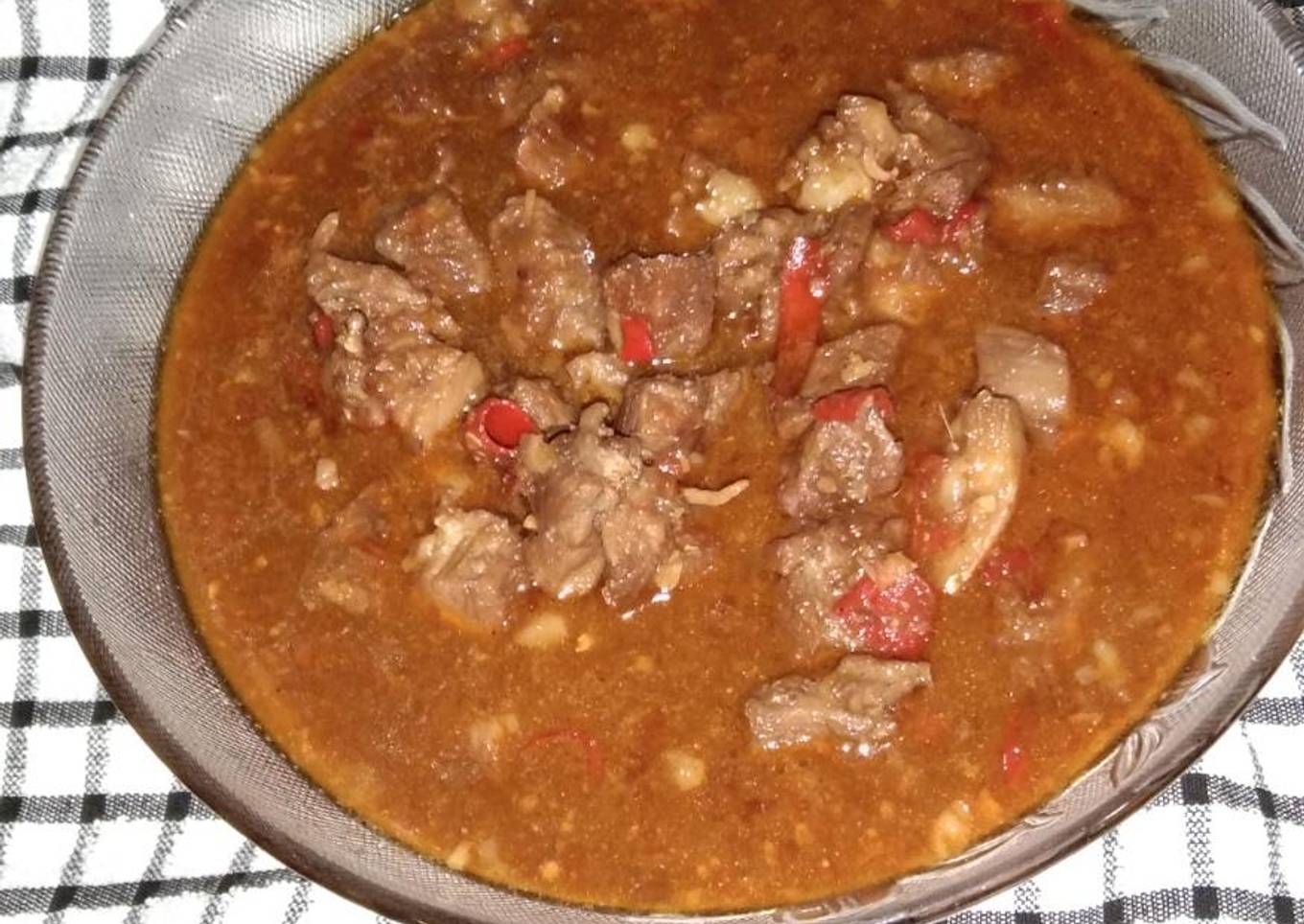 Krengeseng daging sapi Jawa Timuran