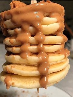صورة لوصفة برج من البان كيك 🥰♥️🥞
