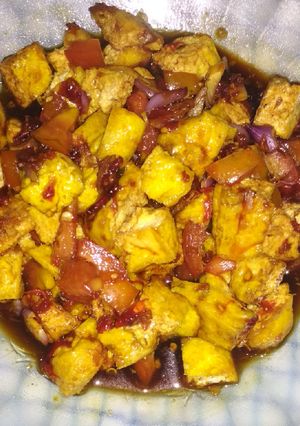 Foto resep Sambal tahu ala aku😊