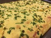 A picture of cornmeal flour cornbread