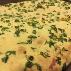 A picture of Jalapeno Cheese Cornbread.