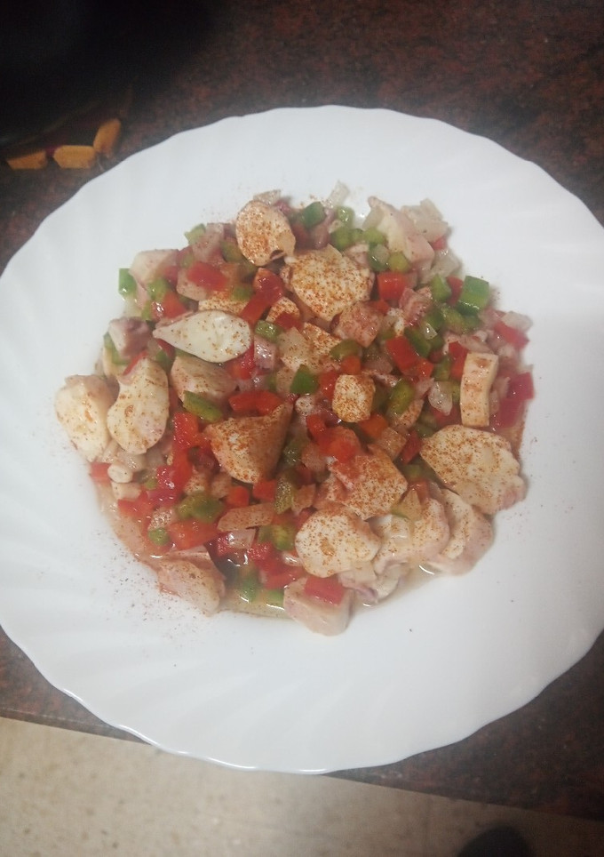 Una foto de Salpicón de potón con aromas de Cookpad