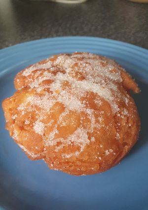 A picture of Doughnut dough.