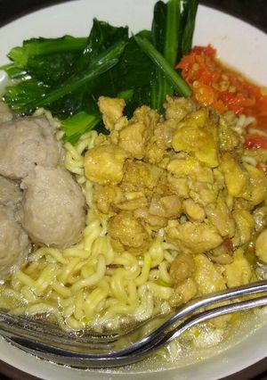 Foto resep Mie ayam bakso