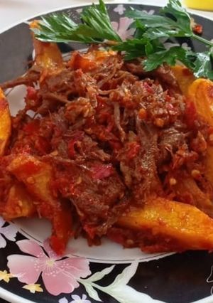 Foto resep Dendeng Balado ala warungku