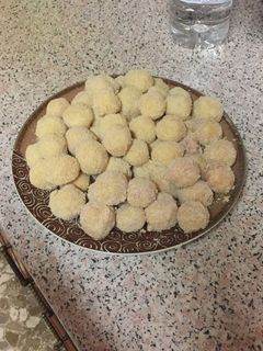 Una foto de Bolitas de patata con queso y jamón York!