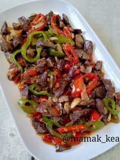 Foto resep Oseng Paru Pedas