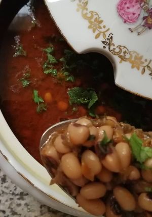 Une photo de Blackeyebeans légumes printanier