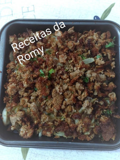 Foto de Bacalhau no forno com Batatas e Broa