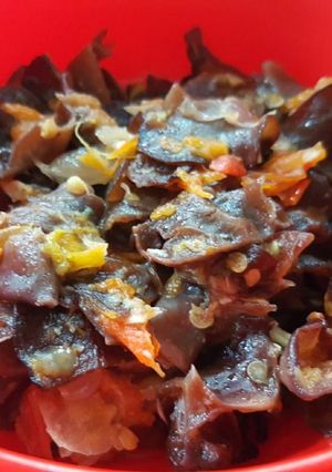 Foto resep Sambal Jamur kuping simpel