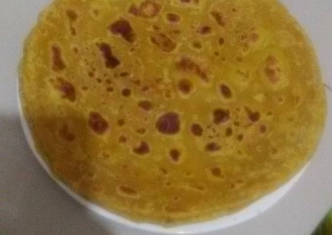 Soft butternut chapatis